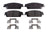 ADVICS AD1707 Disc Brake Pad Set - Rear