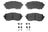 ADVICS AD1711 Disc Brake Pad Set - Front