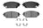 ADVICS AD1728 Disc Brake Pad Set - Front