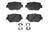 ADVICS AD1733 Disc Brake Pad Set - Front