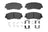 ADVICS AD1737 Disc Brake Pad Set - Front