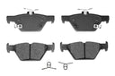ADVICS AD1808 Disc Brake Pad Set - Rear