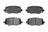 ADVICS AD1809 Disc Brake Pad Set - Rear