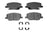 ADVICS AD1811 Disc Brake Pad Set - Front