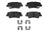 ADVICS AD1812 Disc Brake Pad Set - Rear