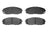 ADVICS AD1814 Disc Brake Pad Set - Front