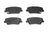 ADVICS AD1816 Disc Brake Pad Set - Rear