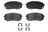 ADVICS AD1826 Disc Brake Pad Set - Front