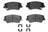 ADVICS AD1828 Disc Brake Pad Set - Front