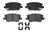 ADVICS AD1844 Disc Brake Pad Set - Front