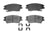 ADVICS AD1847 Disc Brake Pad Set - Front