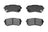 ADVICS AD1856 Disc Brake Pad Set - Rear
