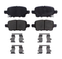 ADVICS AD1857 Disc Brake Pad Set - Rear