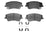 ADVICS AD1912 Disc Brake Pad Set - Front