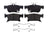 ADVICS AD1923 Disc Brake Pad Set - Rear