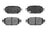 ADVICS AD2042 Disc Brake Pad Set - Rear