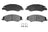 ADVICS AD2089 Disc Brake Pad Set - Front