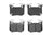 ADVICS AD2144 Disc Brake Pad Set - Rear