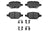 ADVICS AD2168 Disc Brake Pad Set - Rear