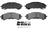 ADVICS AD2216 Disc Brake Pad Set - Front