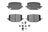 ADVICS AD2231 Disc Brake Pad Set - Rear