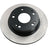 ADVICS C6R102U Disc Brake Rotor - Rear