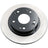 ADVICS C6R107U Disc Brake Rotor - Rear