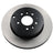 ADVICS E6R121U Disc Brake Rotor - Rear