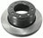 ADVICS F6R129U Disc Brake Rotor - Rear