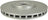 ADVICS P6F211U Disc Brake Rotor - Front