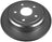 ADVICS P6R217U Disc Brake Rotor - Rear
