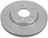 ADVICS R6F223U Disc Brake Rotor - Front