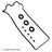 Beck Arnley 036-1717 Engine Valve Cover Gasket Set