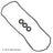 Beck Arnley 036-1893 Engine Valve Cover Gasket Set - Left