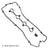 Beck Arnley 036-1905 Engine Valve Cover Gasket Set
