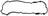 Beck Arnley 036-1956 Engine Valve Cover Gasket Set - Left
