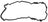 Beck Arnley 036-1957 Engine Valve Cover Gasket Set - Right