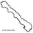 Beck Arnley 036-2019 Engine Valve Cover Gasket - Left