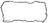 Beck Arnley 036-2102 Engine Valve Cover Gasket Set - Right