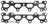 Beck Arnley 037-4658 Exhaust Manifold Gasket Set