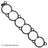 Beck Arnley 037-4869 Fuel Injection Plenum Gasket - Lower