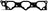 Beck Arnley 037-6217 Engine Intake Manifold Gasket - Left or Left Lower