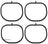 Beck Arnley 037-6236 Engine Intake Manifold Gasket Set