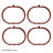 Beck Arnley 037-6243 Engine Intake Manifold Gasket Set - Upper