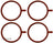 Beck Arnley 037-6247 Engine Intake Manifold Gasket Set - Upper