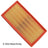 Beck Arnley 042-1591 Engine Air Filter