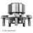 Beck Arnley 051-6203 Wheel Bearing and Hub Assembly - Front