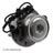 Beck Arnley 051-6287 Wheel Bearing and Hub Assembly - Front