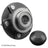 Beck Arnley 051-6326 Wheel Bearing and Hub Assembly - Rear
