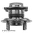 Beck Arnley 051-6379 Wheel Bearing and Hub Assembly - Rear